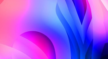 Renkli gradyan ile soyut arkaplan. Çizgili çizgili canlı duvar kâğıdı. Modern hareketin akışkan 2d çizimi.