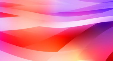 Renkli gradyan ile soyut arkaplan. Çizgili çizgili canlı duvar kâğıdı. Modern hareketin akışkan 2d çizimi.