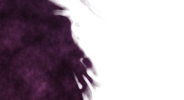 Beyaz arkaplanda soyut renkli suluboya. Dijital resim.