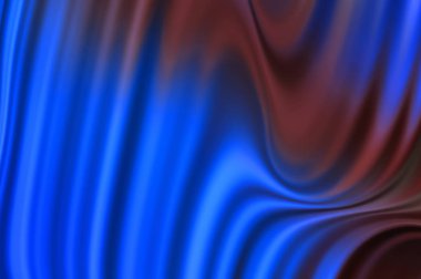 Kavisli çizgileri olan soyut bir arkaplan. Soyut ve gradyan renkte renkli çizimler. Çizgili desenli canlı dalga deseni.