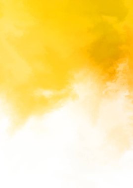 Beyaz arkaplanda soyut renkli suluboya. Dijital resim.