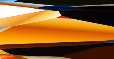 Soyut arkaplan. Üçgen 3d illüstrasyon çokgen sanat modeli tarzı. Geleceğin grafik geometrik tasarımı. Geometri dokusu fütürist dekorasyon. Moda ve canlı modern şablon