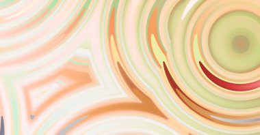 Sıvı renkli gradyanı olan soyut bir arkaplan. Modern kentsel grafiğin 2D çizimi. Graffiti tasarımı duvar kağıdına ilham verdi.