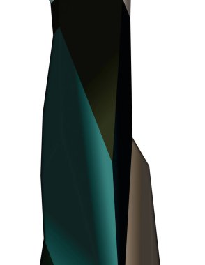 Soyut arkaplan. Üçgen 3d illüstrasyon çokgen sanat modeli tarzı. Geleceğin grafik geometrik tasarımı. Geometri dokusu fütürist dekorasyon. Moda ve canlı modern şablon