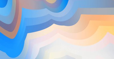 Sıvı renkli gradyanı olan soyut bir arkaplan. Modern kentsel grafiğin 2D çizimi. Graffiti tasarımı duvar kağıdına ilham verdi.