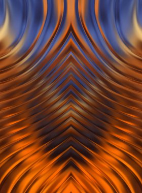 Soyut arkaplan. Renkli dalgalı tasarım duvar kâğıdı. Grafik illüstrasyon.