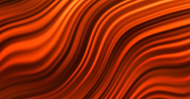 Kavisli çizgileri olan soyut bir arkaplan. Soyut ve gradyan renkte renkli çizimler. Çizgili desenli canlı dalga deseni.