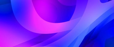 Renkli gradyan ile soyut arkaplan. Çizgili çizgili canlı duvar kâğıdı. Modern hareketin akışkan 2d çizimi.