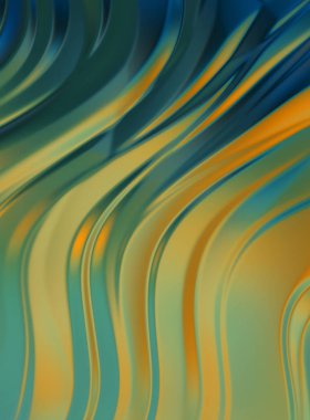 Soyut arkaplan. Renkli dalgalı tasarım duvar kâğıdı. Grafik illüstrasyon.