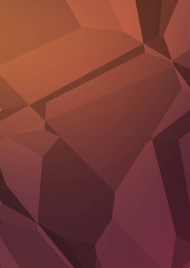 Çokgen arka plan. Geometrik tasarımlı renkli duvar kağıtları. Dijital 3d illüstrasyon.