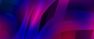 Renkli gradyan ile soyut arkaplan. Çizgili çizgili canlı duvar kâğıdı. Modern hareketin akışkan 2d çizimi.