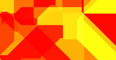 Renkli ve canlı geometrik şekiller katmanları var. Bir teknoloji planının dijital illüstrasyonu. Gelecekçi tasarım şablonu.