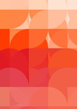 Dairesel şekillerin katmanları renkli ve canlı bir tasarım yaratıyor. Dairelerin sayısal çizimi. Gelecekçi tasarım şablonu.