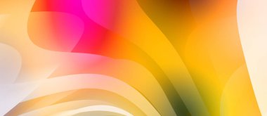 Renkli gradyan ile soyut arkaplan. Çizgili çizgili canlı duvar kâğıdı. Modern hareketin akışkan 2d çizimi.