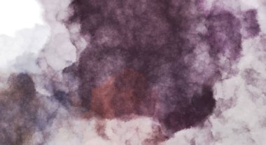 Suluboya arka planda lekeler ve lekelerle boyanmış. Fırça darbesi ile boyanmış. 2d Görüntü.