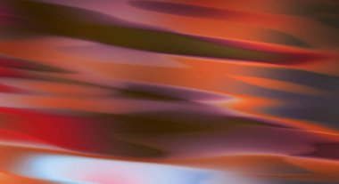 Parlak renk dalgalarıyla serin bir arka plan. Dalgalı hareketin 2D çizimi. Girdap gibi renkli canlı şekiller. Soyut kavramsal duvar kağıdı.