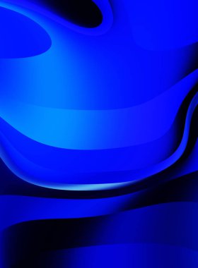 sıvı soyut arkaplan ve renkli gradyan. Modern hareketin 2d illüstrasyonu.