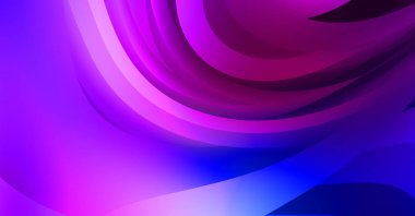 Renkli gradyan ile soyut arkaplan. Çizgili çizgili canlı duvar kâğıdı. Modern hareketin akışkan 2d çizimi.