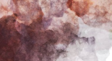 Suluboya arka planda lekeler ve lekelerle boyanmış. Fırça darbesi ile boyanmış. 2d Görüntü.