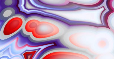 Sıvı renkli gradyanı olan soyut bir arkaplan. Modern kentsel grafiğin 2D çizimi. Graffiti tasarımı duvar kağıdına ilham verdi.