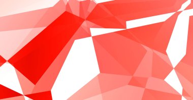 Çokgen arka plan. Soyut geometrik duvar kağıdı. Geometrik renkli şekiller.