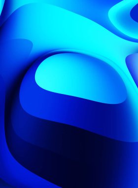 sıvı soyut arkaplan ve renkli gradyan. Modern hareketin 2d illüstrasyonu.