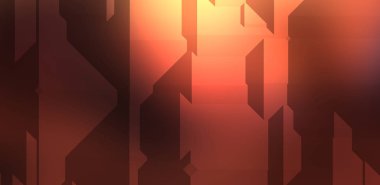 Çokgen arka plan. Geometrik tasarımlı renkli duvar kağıtları. Dijital 3d illüstrasyon.