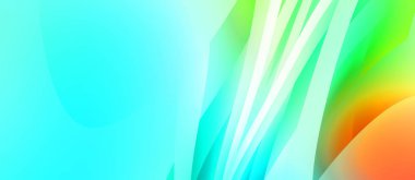 Renkli gradyan ile soyut arkaplan. Çizgili çizgili canlı duvar kâğıdı. Modern hareketin akışkan 2d çizimi.