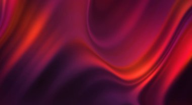 Kavisli çizgileri olan soyut bir arkaplan. Soyut ve gradyan renkte renkli çizimler. Çizgili desenli canlı dalga deseni.