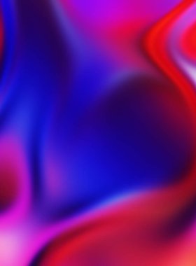 sıvı soyut arkaplan ve renkli gradyan. Modern hareketin 2d illüstrasyonu.