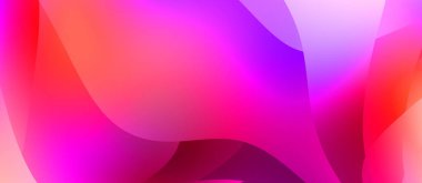 Renkli gradyan ile soyut arkaplan. Çizgili çizgili canlı duvar kâğıdı. Modern hareketin akışkan 2d çizimi.