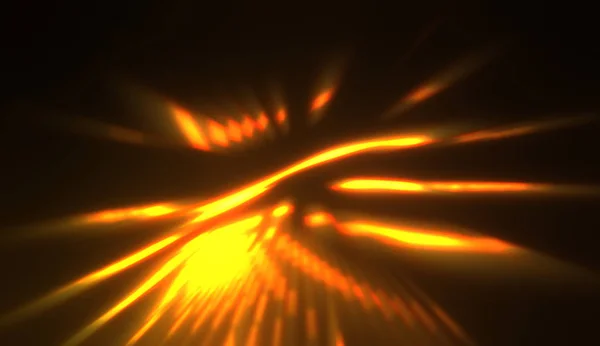 Partículas Luz Movimento Criando Uma Explosão Raios Multicoloridos Brilhantes Sobre — Fotografia de Stock