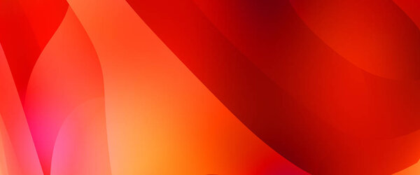 Abstract background with colorful gradient. Vibrant graphic wallpaper with stripes design. Fluid 2D illustration of modern movement.