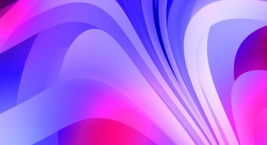 Renkli gradyan ile soyut arkaplan. Çizgili çizgili canlı duvar kâğıdı. Modern hareketin akışkan 2d çizimi.