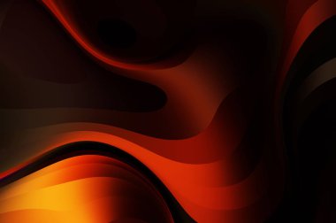 sıvı soyut arkaplan ve renkli gradyan. Modern hareketin 2d illüstrasyonu.