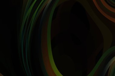 sıvı soyut arkaplan ve renkli gradyan. Modern hareketin 2d illüstrasyonu.