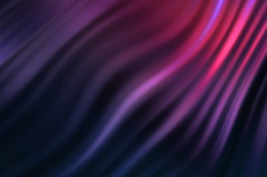 Kavisli çizgileri olan soyut bir arkaplan. Soyut ve gradyan renkte renkli çizimler. Çizgili desenli canlı dalga deseni.