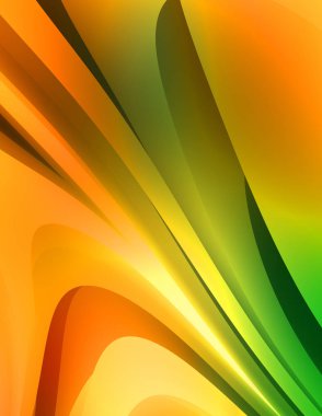 Renkli gradyan ile soyut arkaplan. Çizgili çizgili canlı duvar kâğıdı. Modern hareketin akışkan 2d çizimi.