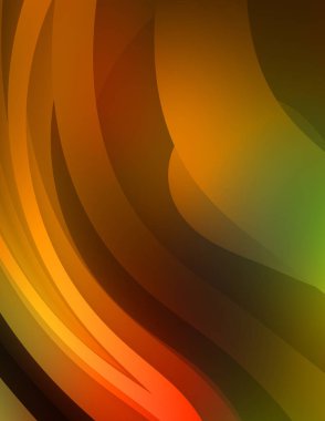 Renkli gradyan ile soyut arkaplan. Çizgili çizgili canlı duvar kâğıdı. Modern hareketin akışkan 2d çizimi.