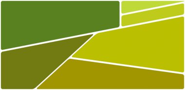 Beyaz boşluğu olan renkli bir çizim. Soyut geometrik desen. Mozaik arka plan. Geometrik çok renkli şekiller.