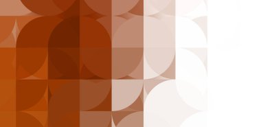 Dairesel şekillerin katmanları renkli ve canlı bir tasarım yaratıyor. Dairelerin sayısal çizimi. Gelecekçi tasarım şablonu.