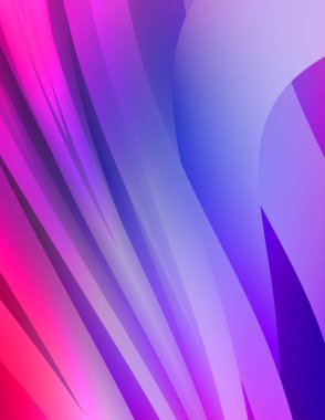 Renkli gradyan ile soyut arkaplan. Çizgili çizgili canlı duvar kâğıdı. Modern hareketin akışkan 2d çizimi.