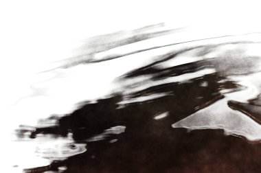 Beyaz arkaplanda soyut renkli suluboya. Dijital resim.