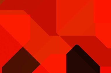 Renkli ve canlı geometrik şekiller katmanları var. Bir teknoloji planının dijital illüstrasyonu. Gelecekçi tasarım şablonu.