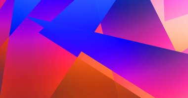 Geometrik şekilli tasarım çizimi. Üçgen şekilli soyut bir arkaplan. Renkli grafik duvar kağıdı.