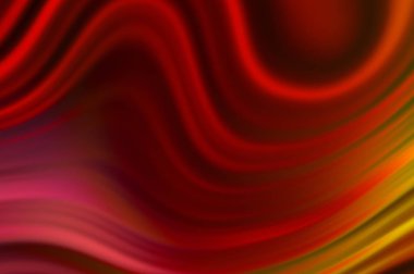 Kavisli çizgileri olan soyut bir arkaplan. Soyut ve gradyan renkte renkli çizimler. Çizgili desenli canlı dalga deseni.