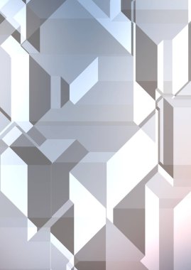 Çokgen arka plan. Geometrik tasarımlı renkli duvar kağıtları. Dijital 3d illüstrasyon.