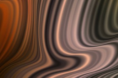 Kavisli çizgileri olan soyut bir arkaplan. Soyut ve gradyan renkte renkli çizimler. Çizgili desenli canlı dalga deseni.