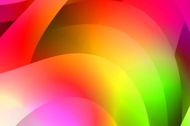 Renkli gradyan ile soyut arkaplan. Çizgili çizgili canlı duvar kâğıdı. Modern hareketin akışkan 2d çizimi.