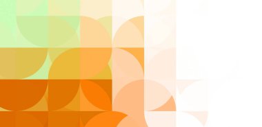 Dairesel şekillerin katmanları renkli ve canlı bir tasarım yaratıyor. Dairelerin sayısal çizimi. Gelecekçi tasarım şablonu.